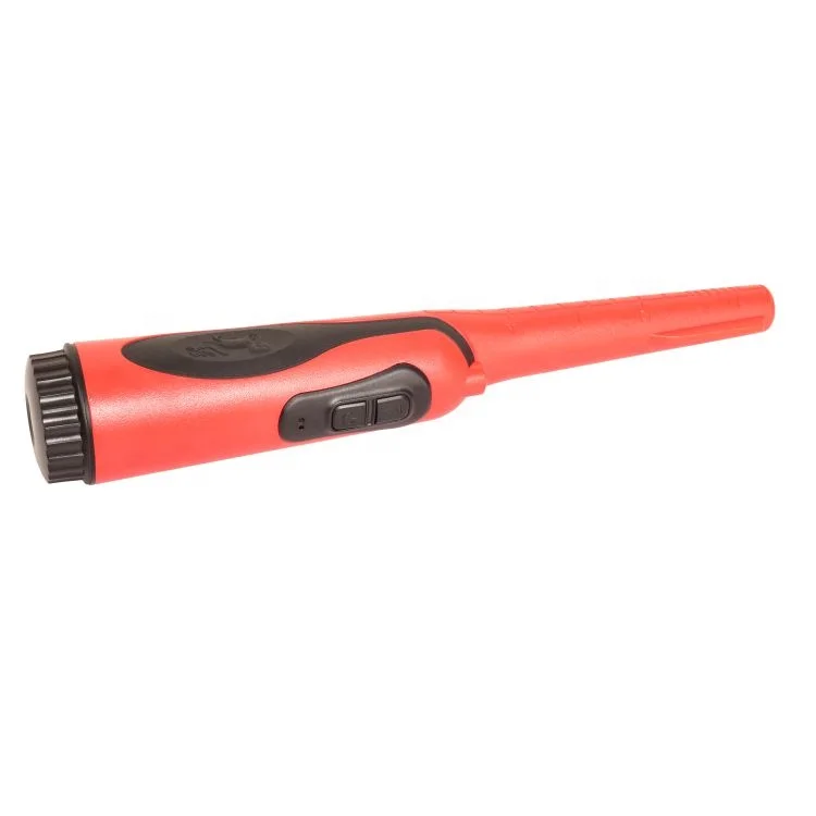 

Free shipping IP68 high sensitivity long range portable pinpointer hand held gold metal detector price, Red(can be tailor made)