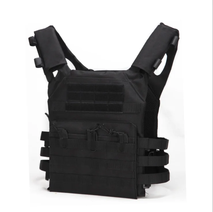 JPC Tactical Vest Lightweight MOLLE Plate Carrier for CS/Hunting/Outdoor Protective Magazine Armor System with Breathable Design