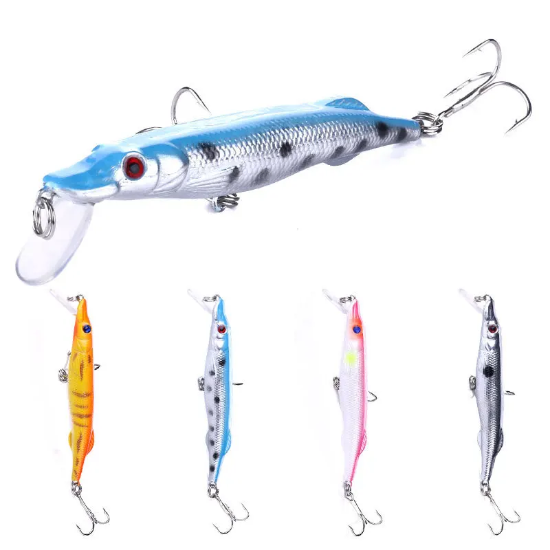 

Wobbler Fishing lures 90mm 6g artificial baits Lure Deep swim hard bait fish minnow fishing bait, 4 colors