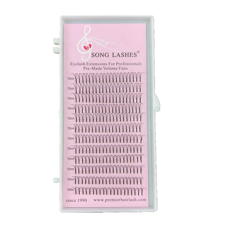 

Song Lashes 2D 3D 4D 5D 6D 7D 8D 9D 10D 12D Pre made volume fans Eyelash Extensions, Pure black