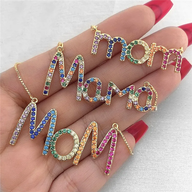 

New Foreign Trade Suit Mother'S Day Jewelry Color Pendant Earrings Ins Ladies Necklace Earrings, Silver, gold