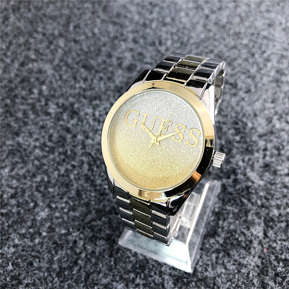 

2021 top branded watch Popular New Style Brand Casual Sport Quartz Mens Watches Luxury Stainless Steel alloy women Watch, Picture shows