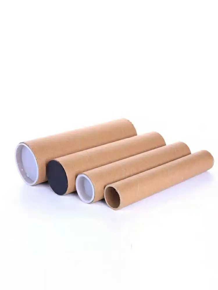 
Paper Tube Custom Calligraphy Painting Packaging Tube Industrial Paper Tube Poster Tube Box Custom 