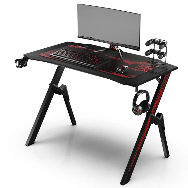 
2020 NGC-I 1.2m cheap hot sale desk for PC gaming computer gaming desk with MDF carbon fiber desktop 