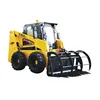 stronger driving force 85hp skid steer loader ws85 with japan engine for sale