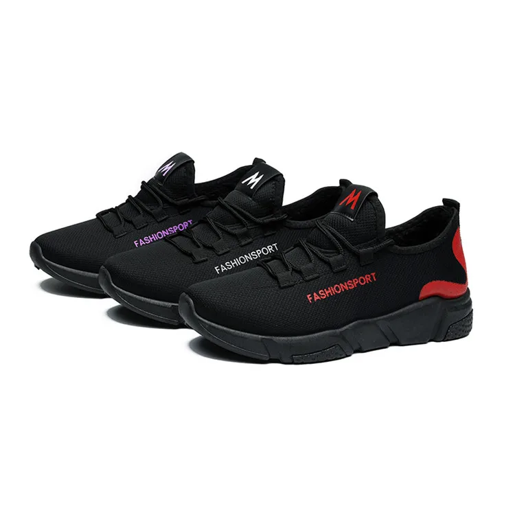 

wholesale sneakers shoes women casual shoes women sneakers sport women shoes, Custom (black &white black&red)