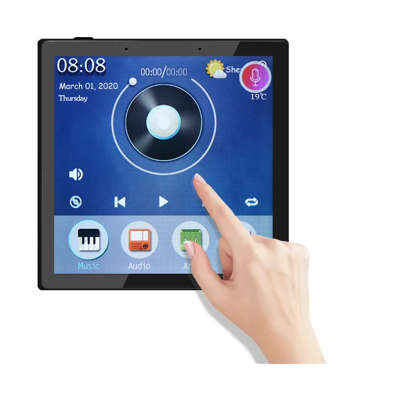 

Mini PC 4 inch TFT touch panel wall Android tablet