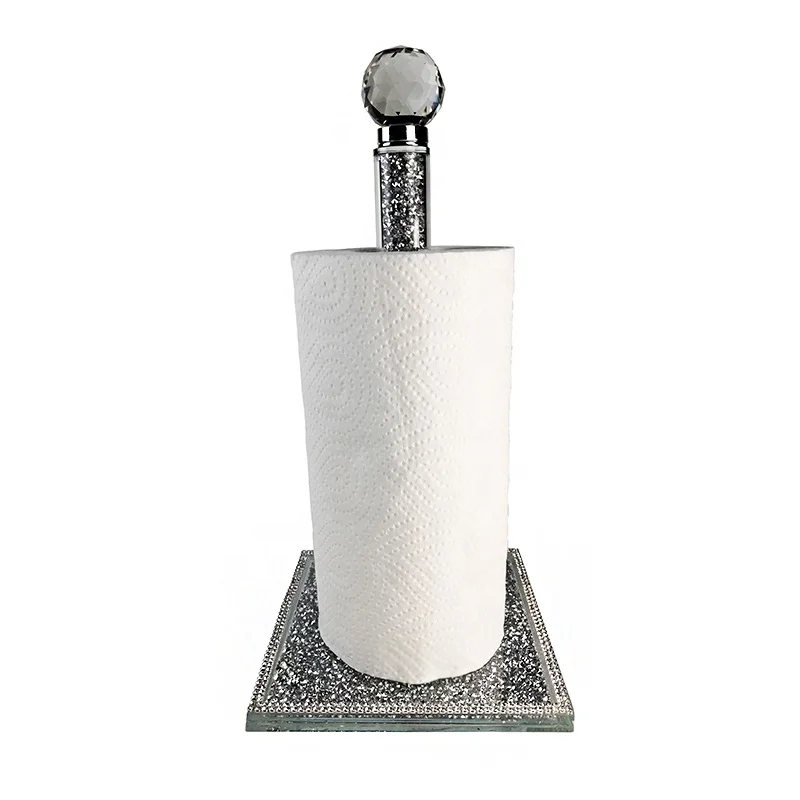 Factory Direct Sale Kitchen Roll Holder Kitchen Paper Towel Rack Crystal  Glass Roll Paper Holder - Buy Kitchen Roll Holder,Roll Dispenser,Kitchen  Paper Towel Rack Product on Alibaba.com