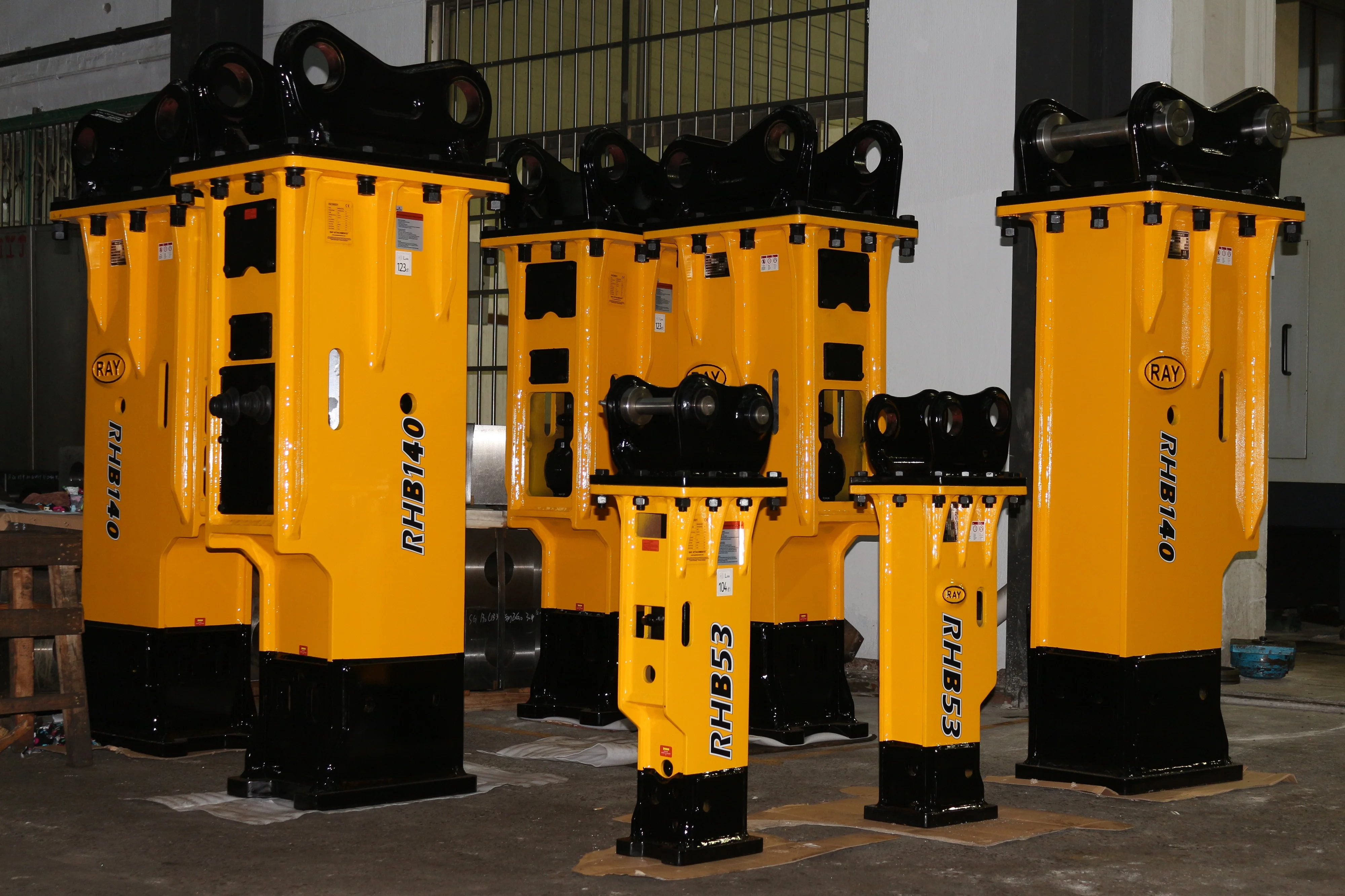 Demolition Hydraulic Breaker for PC200 Mini Excavator - 20 Ton Rock ...