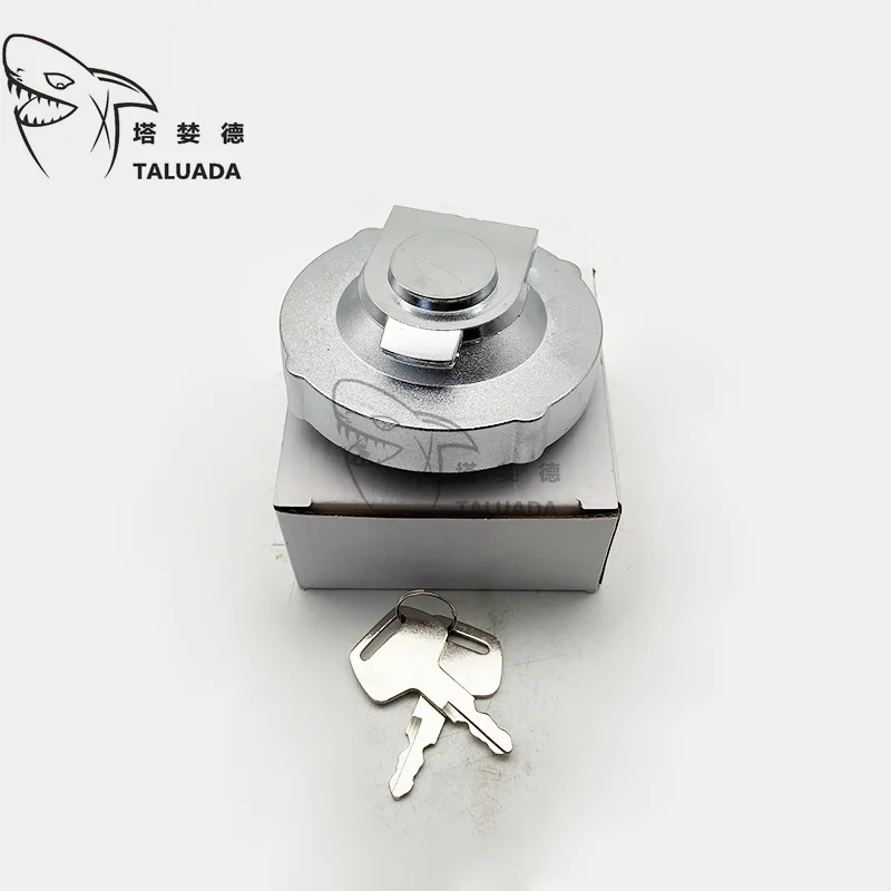 TALUADA Diesel Oil Fuel Tank Cap Cover With Keys for  R60 R80 R110 R150 R215 R225 R305 for Excavator Parts