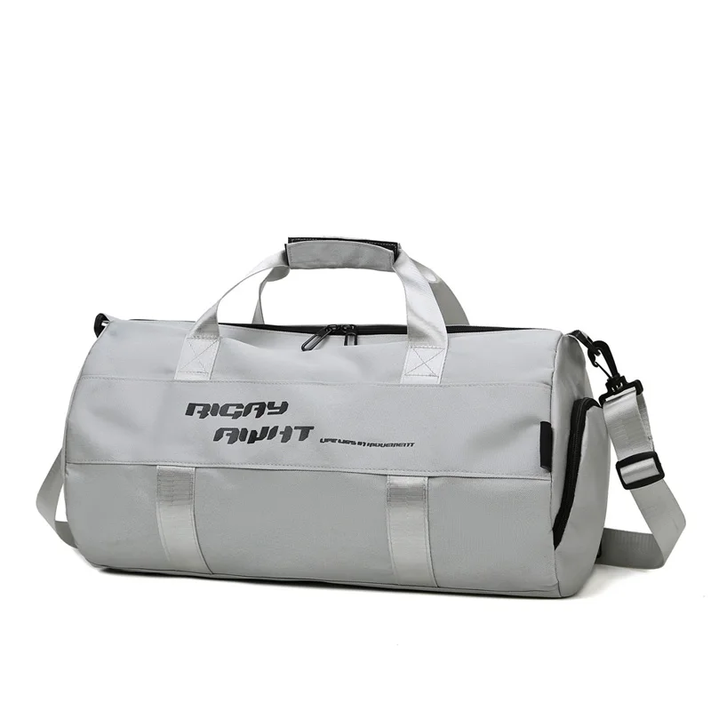 

Ecofriendly sport duffel gym bag waterproof dry oxford big travel flight sneakers duffel bags