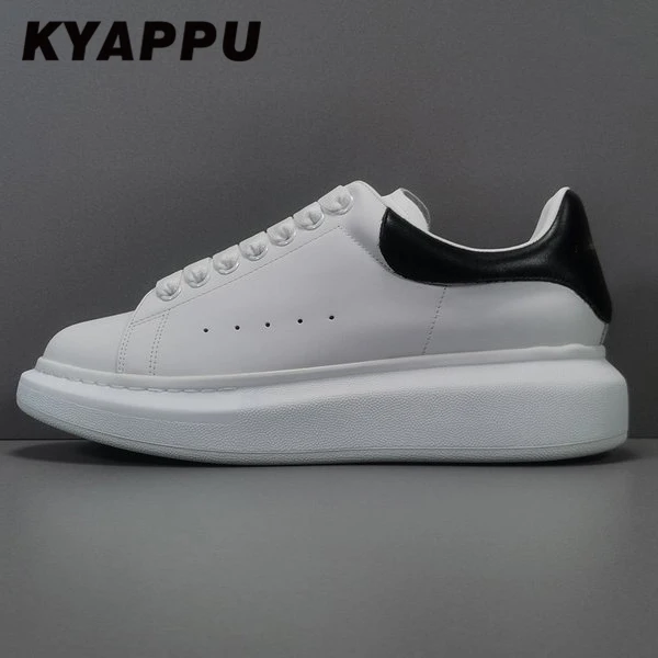 

2021New Arrival Alexander brand Sneakers heighten shoes Grain Leather athletic white mc casual sport shoes