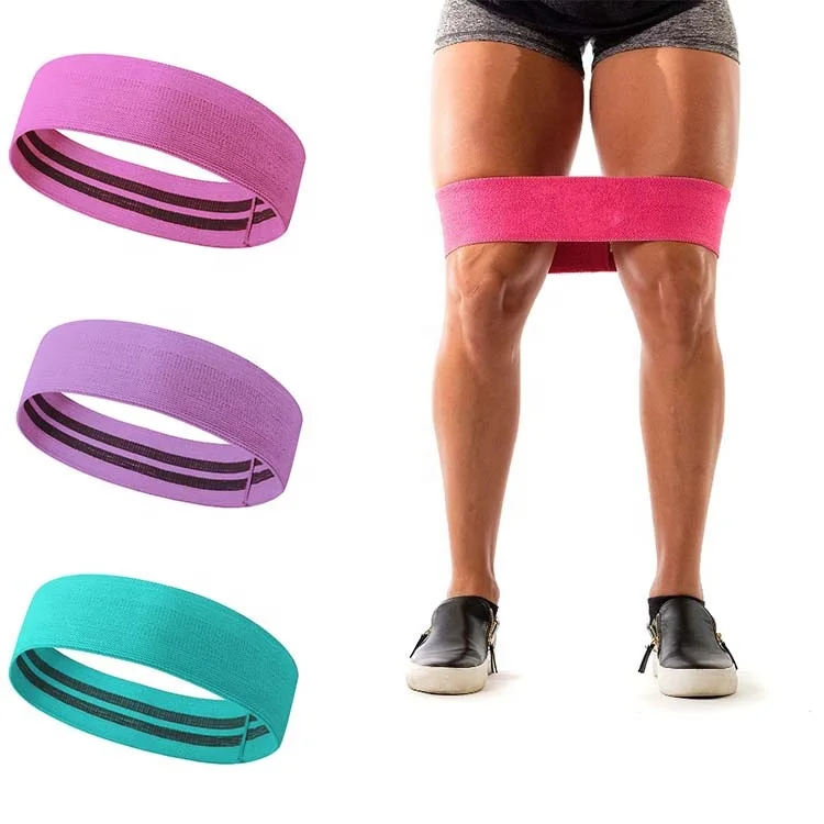 

2021 BEST SELLING Resistance Bands Custom Logo Yoga Gym Exercise Booty Hip Fabric Packing Nylon Color Force Feature Material Or, Customized color