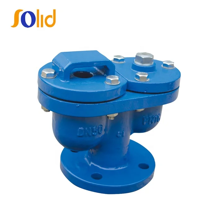 Ductile Iron Double Ball Orifice Air Release Valve with Flange End