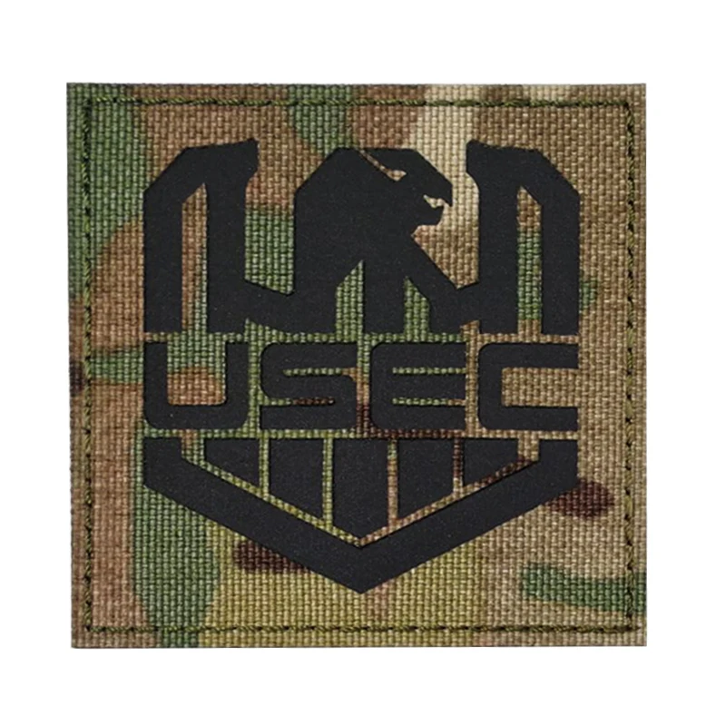 

Russia USEC Escape From Tarkov Tactical Infrared Reflective Patch Military Embroidered M00051, Customized colors