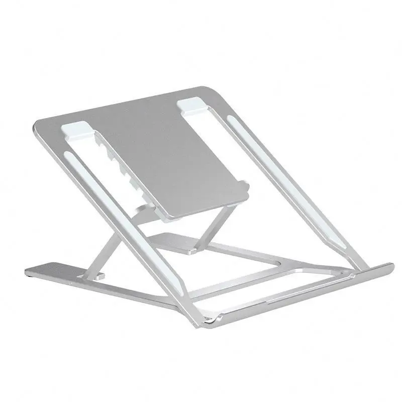 

Adjustable laptop stand folding REKdn laptop table, Silver black