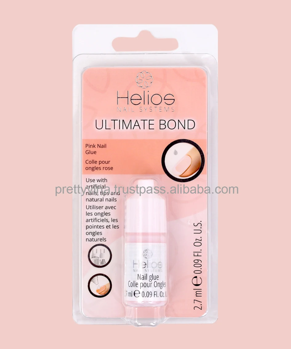 
Best Selling Eco-friendly non Toxic ULTIMATE BOND 3g pink Nail Glue False Artificial Nail Adhesive Glue from Japan 