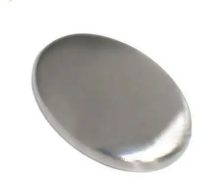 

H367 Kitchen Bar Cleaning Hand Soaps Magically Eliminating Odor Smell Oval Shape Stainless Steel Soap, Multi colour