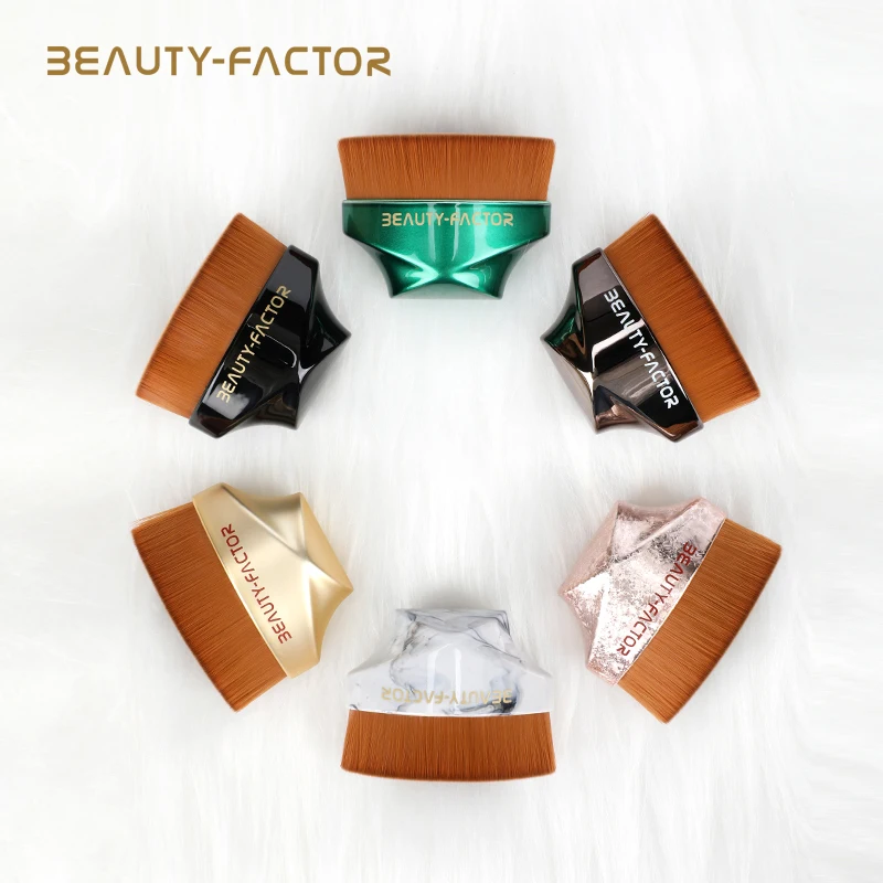

Custom Magic Round No.55 Petal Makeup Brush Single Foundation Brush All In One, As the picture