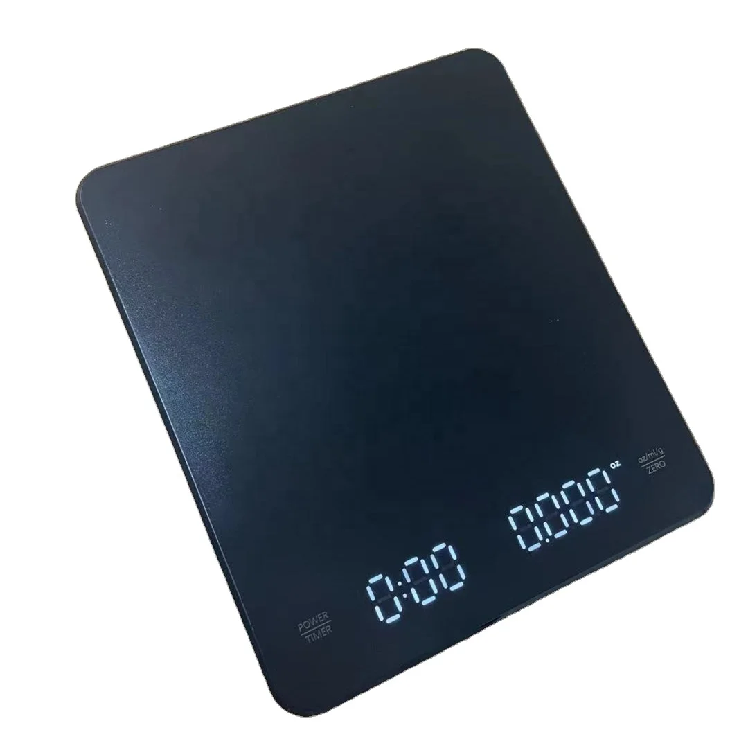 

Hot sale OEM Mini 3kg 0.1g Digital Table Scales Kitchen Food Coffee Scale Digital With Timer, Black
