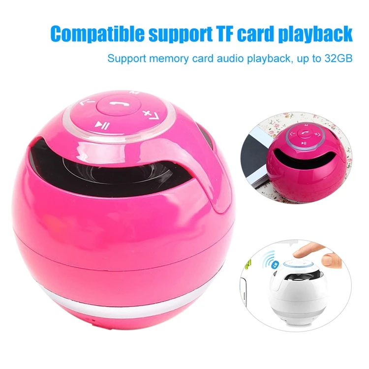 Boat Small Round Waterproof Outdoor Wireless Bluetooth 5.0 Speaker - ANKUX.COM