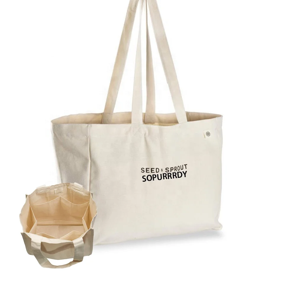 

Sopurrrdy Factory Reusable Biodegradable Custom Logo Printed Plain Organic Calico Cotton Shopping Canvas Tote Bag, Natural or custom color