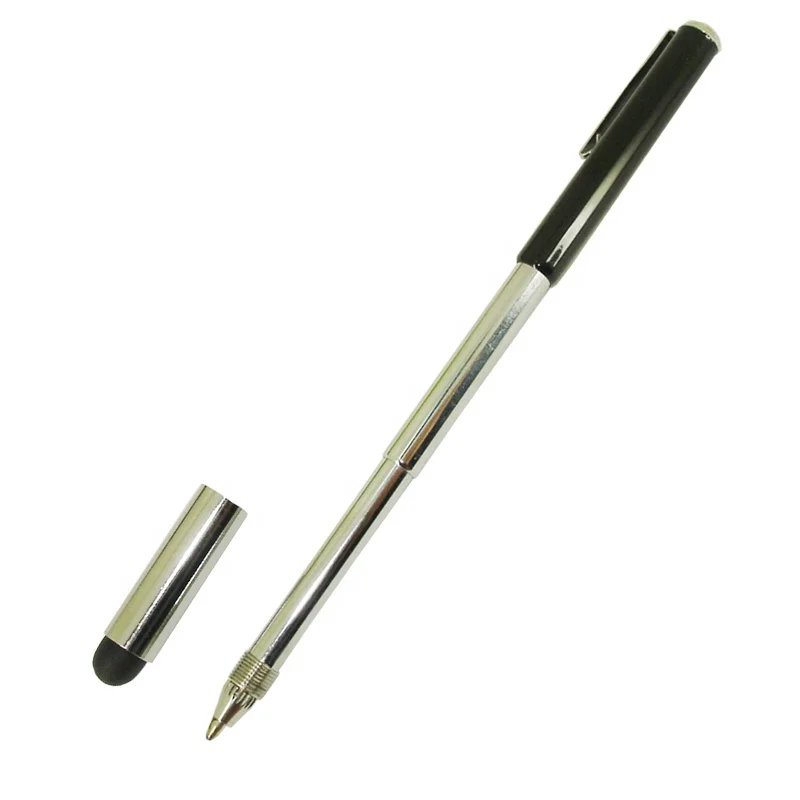 

Retractable 3 sections Smartphone Touch screen Stylus Slim Diameter 7mm Multi-function Writing Pen with Touch Stylus for Phone, Cutom color