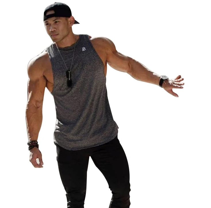 
Men Gym Muscle Sleeveless Shirt Male Vest Tank Tops bodybuilding clothing With Custom Logo tank top 