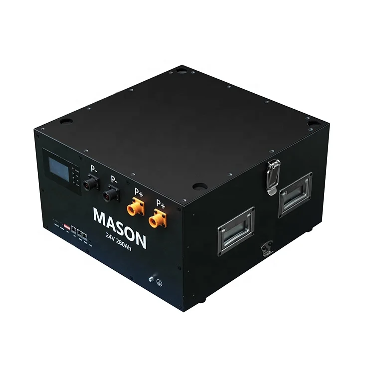 

Seplos MASON 24V 8S LiFePO4 DIY Battery case with Seplos BMS 280Ah DIY Unit BOX Stack without cells