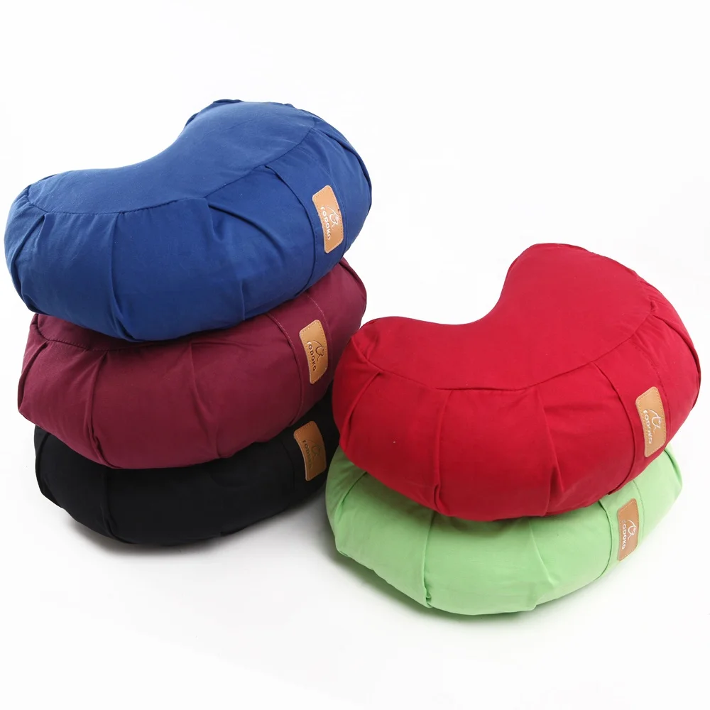 

Hot Sell Washable Custom Cotton Adjustable Organic Pillow Yoga Bolster, Customized color