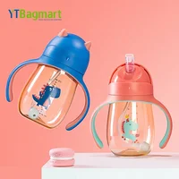 

210ml Babies Drinking Bottles 360 Spill Proof Cute Baby Training Sippy Cup with Handle