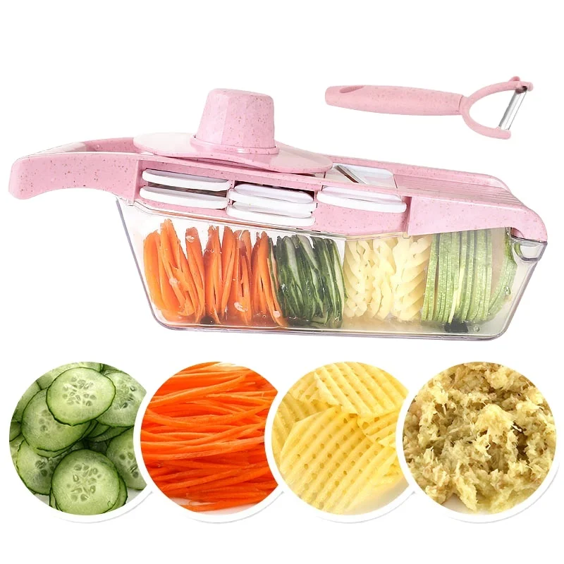 

Top product Kitchen Gadgets tool Multifunctional vegetable cutting machine Onion Cutter Vegetable Chopper food Slicer shredder, Custom color