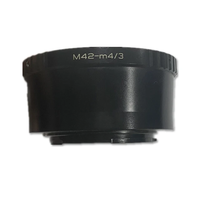 

massa Photographic equipment Digital Camera Accessories CNC Processing Micro 4/3 Camera to All kinds of brand Lens Adapter ring, Black