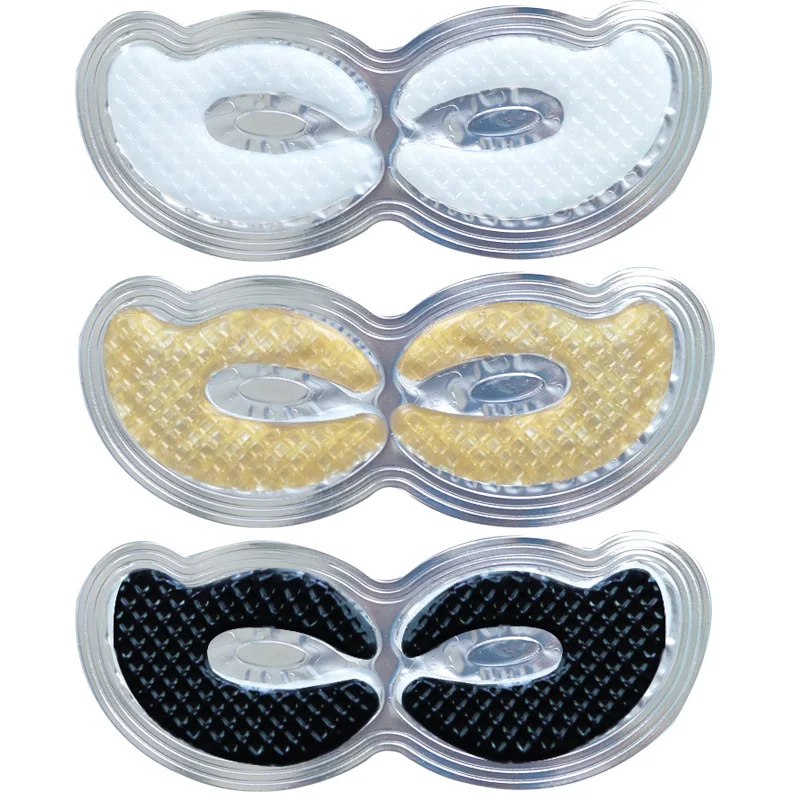 

Private Label OEM Moisturizing Crystal Eye Mask Collagen Gold Anti Wrinkle Eye Gel Patch Custom, White