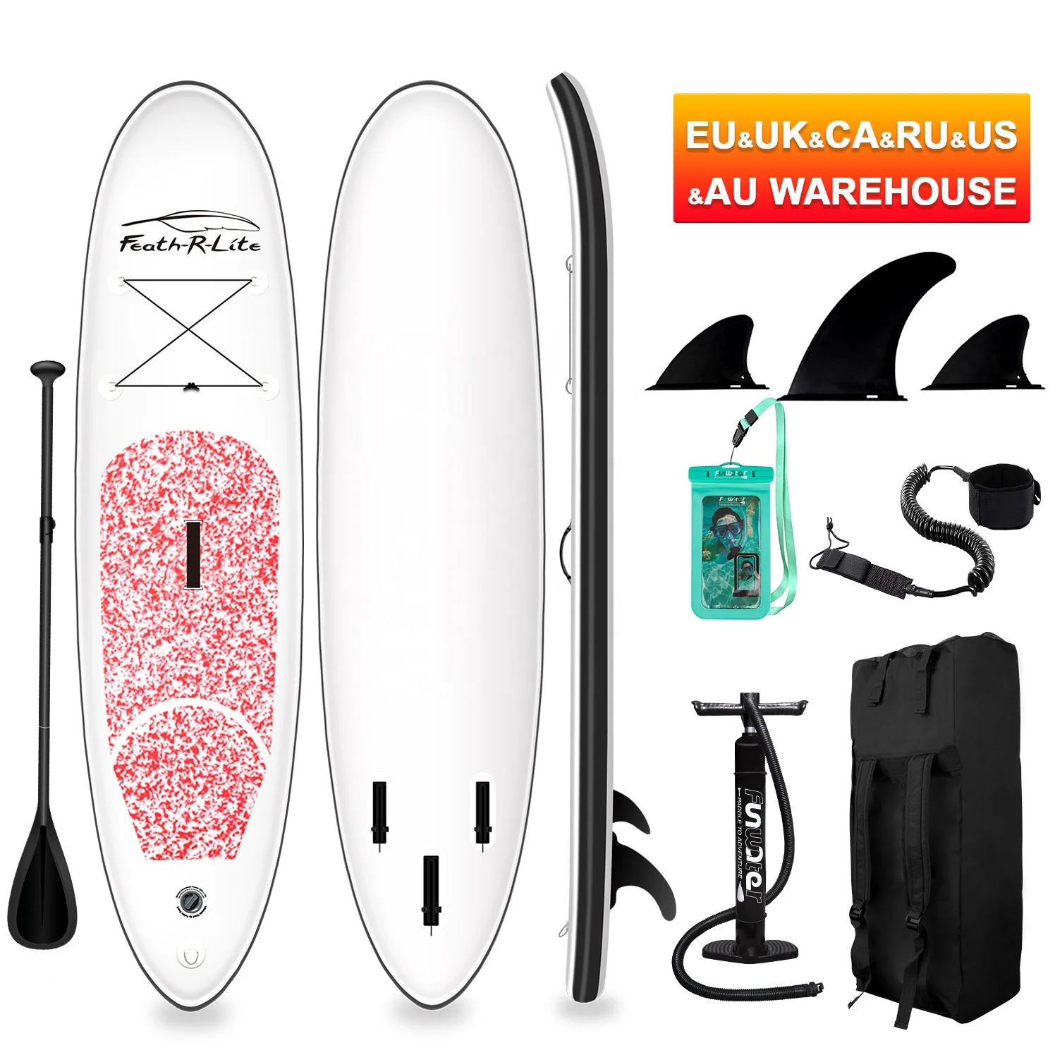 

Feath-R-Lite waterplay surfing Dropshipping CE  soft board surf inflatable stand up paddle board
