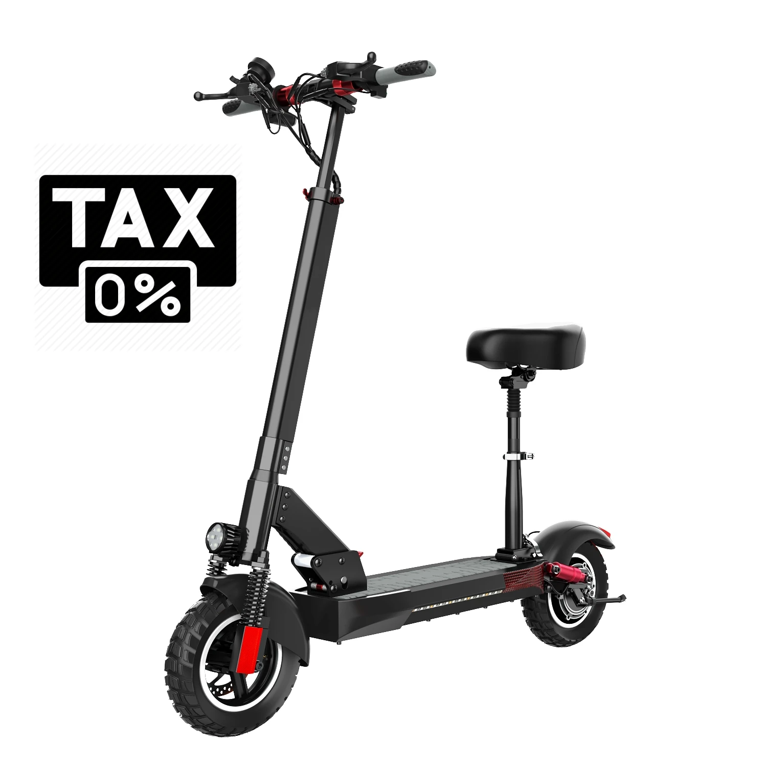 

Geofought 10 inch Fat Tire Fast Speed 45km/h 800w 48V Electric Scooter For Adults EU drop shipping