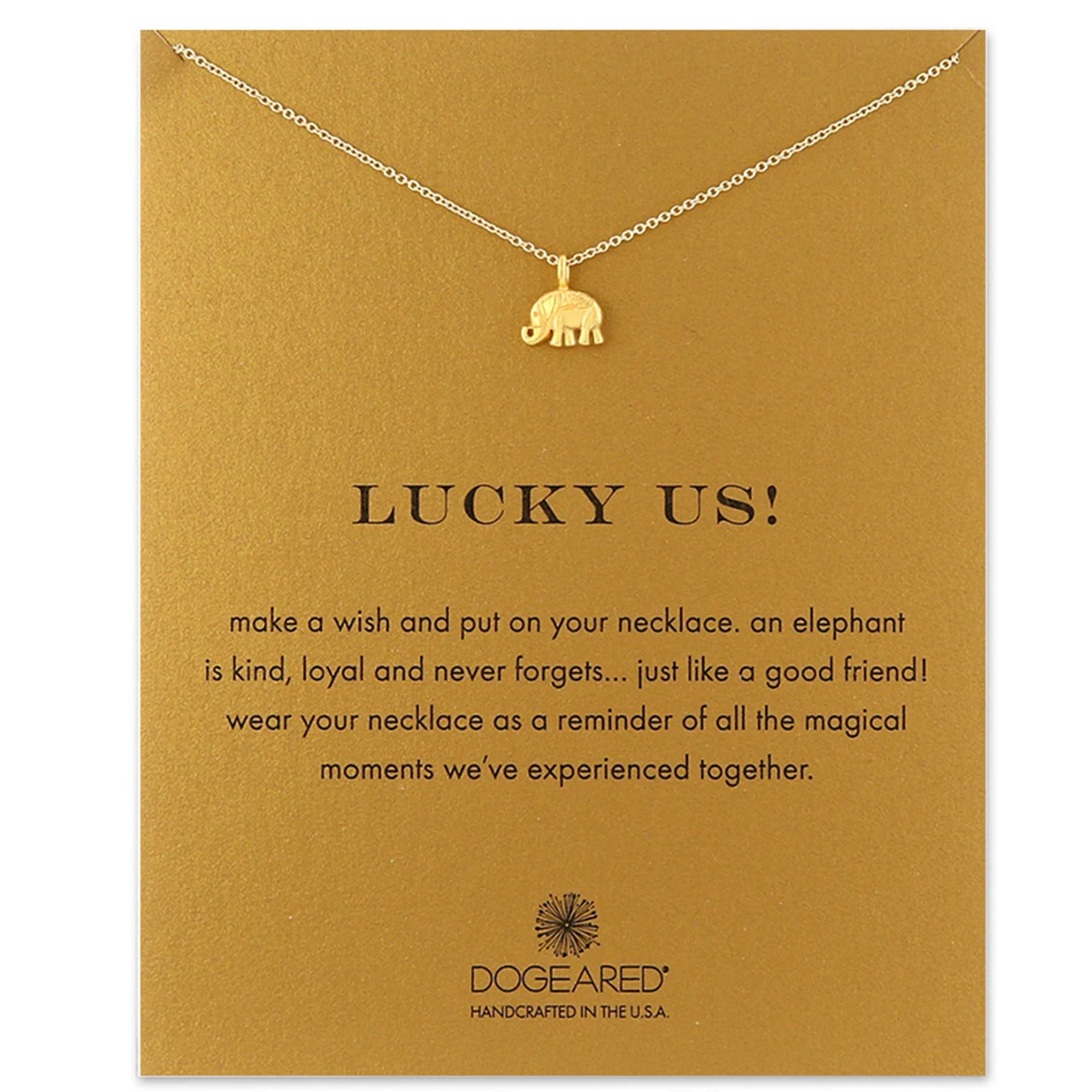 

Wholesale most popular lucky necklace best wishes gold plated jewelry pendant collarbone chain necklaces with message gift card, As the pictures