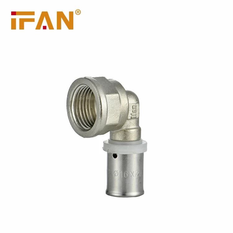 

Pex Multilayer Pipe System Fast Connecting Pex Slide Fitting Female Elbow Brass Fitting Plumbing