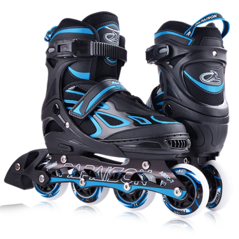 

Hot selling Unisex Adjustable inline skates sets with CE Certificate, Blue, red, grey, green, pink