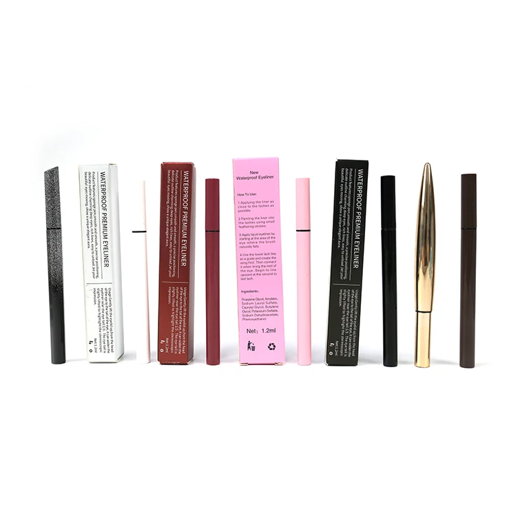 

eyeliner adhesive private label glue liquid clear no glue no magnetic adhesive eyeliner pen waterproof lash adhesive eyeliner
