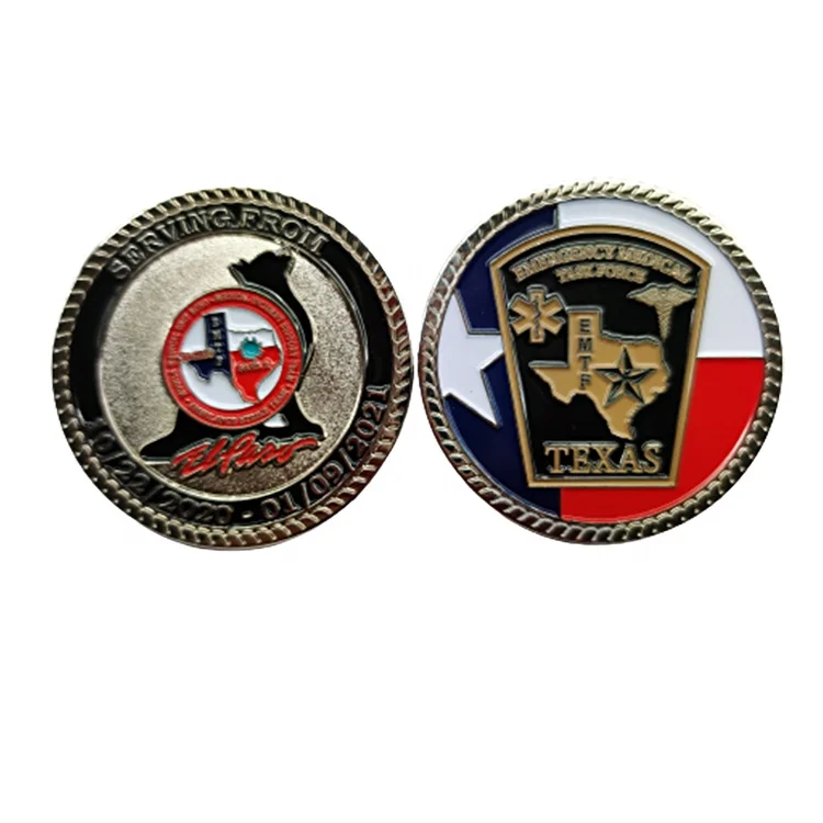 

metal gold silver colorful display commemorative collection antique military challenge coins, Custom color