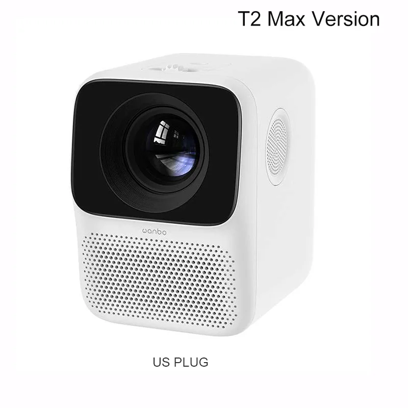 

Xiaomi Wanbo T2 MAX Projector 1080P Mini LED Portable Projector 1920*1080P Vertical Keystone Correction For Home Office