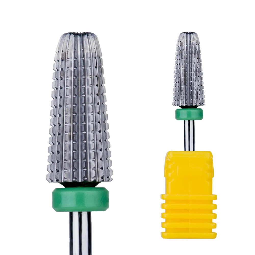 

Manicure E-File Drill Bits Nail Milling Burs Cone 5Xc Tungsten Carbide Nail Drill Bit