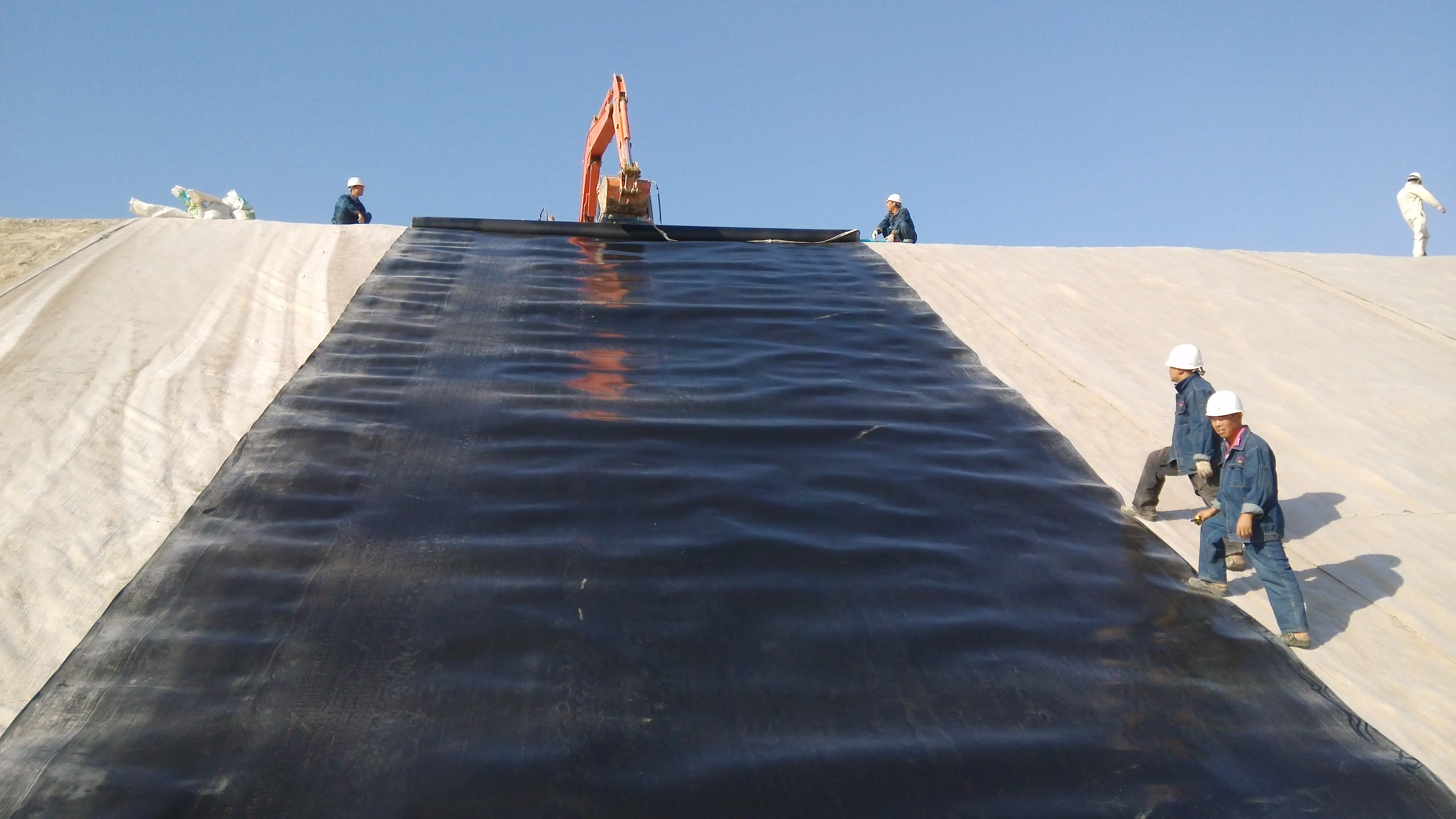 jinba biofloc鱼缸衬里池塘hdpe土工膜