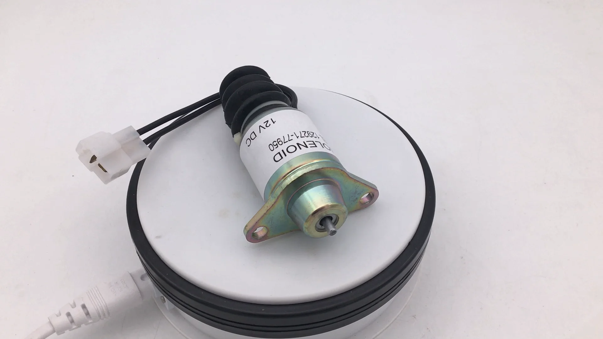 12V Fuel Shutoff Solenoid For Yanmar Engines 2YM15, 3YM30, 3JH5E, 4JH4E