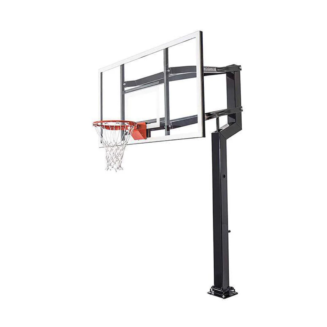 

Inground Basketball Stand with Height Adjustable Basketball Hoop System