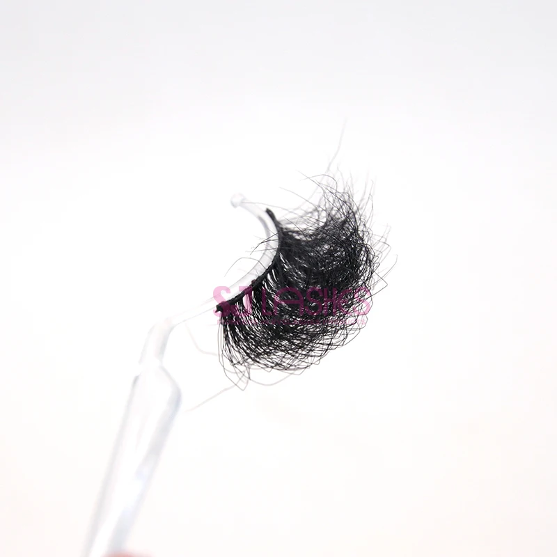Top Selling 3D+PLUS Faux Mink Eyelashes Russian Volume D Curl 3D Full Strip Lashes