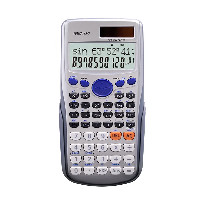 
Educational Supplies Factory Price High Quality Display 240 Function Calculadora 991ES Plus Scientific Calculator  (62245394606)