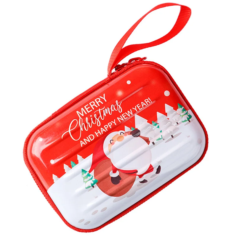 Star Packaging Spot Wholesale Candy Gift Nut Jar Tinplate Portable Small Capacity Rectangle Shape Iron Tin Storage With Hinged