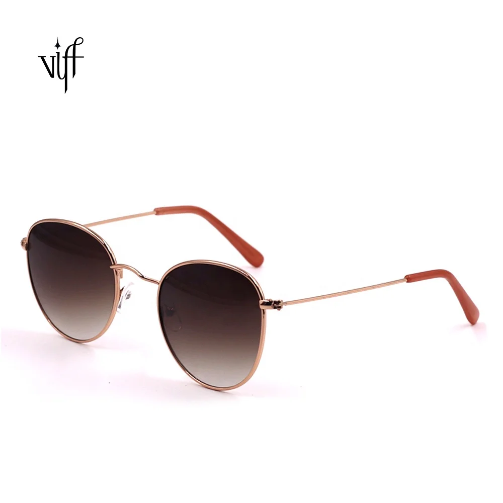 

Round Oversized Sunglasses VIFF HM18444 Big Frame Style with Gradient Lens Hot Sales Sunglasses, Multi and oem